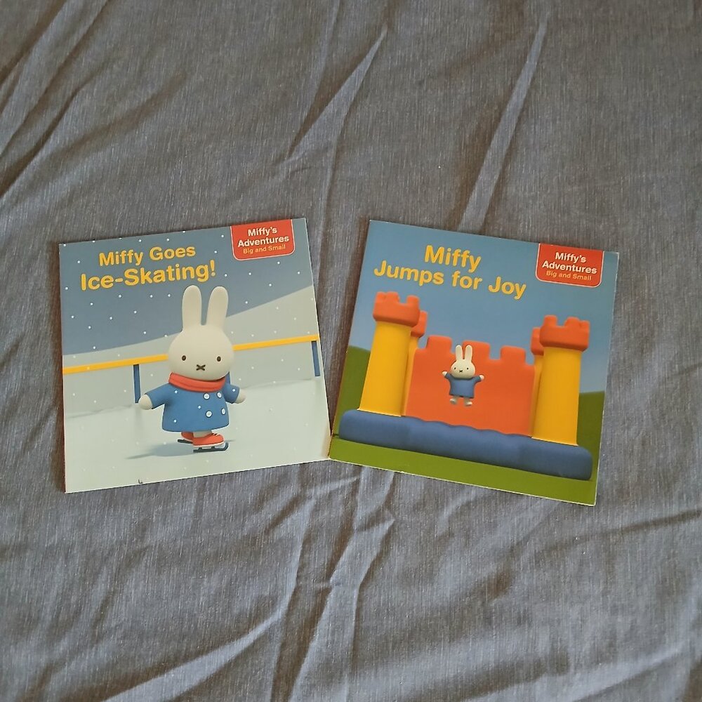 Miffy goes ice skating, Miffy Jumps for Joy by Maggie Testa 2017